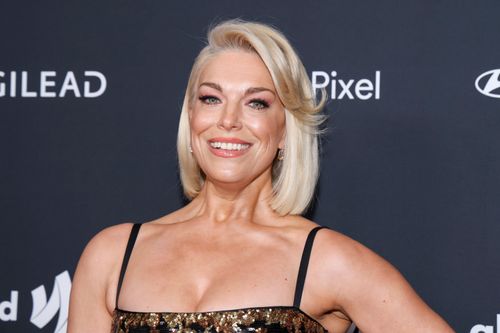 Hannah Waddingham Shines at Wimbledon Despite the Drizzle