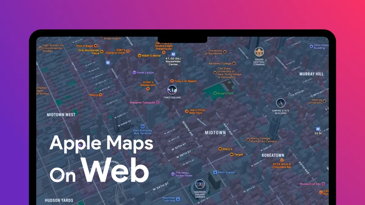 Apple Maps Now Available on the Web (in Beta)
