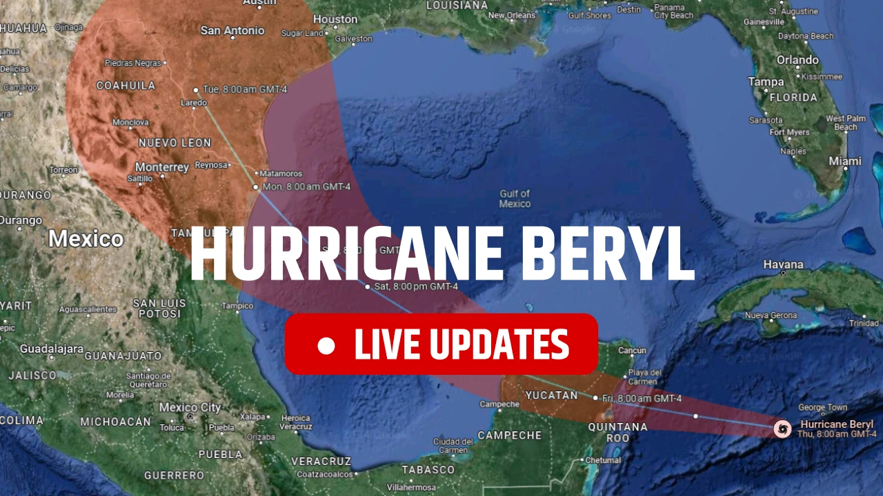 Hurricane Beryl is heading towards the Cayman Islands as a Category 3 storm after making landfall in Jamaica