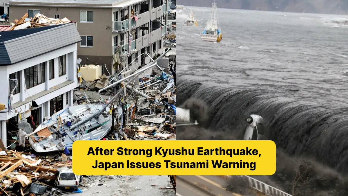 After Strong Kyushu Earthquake, Japan Issues Tsunami Warning