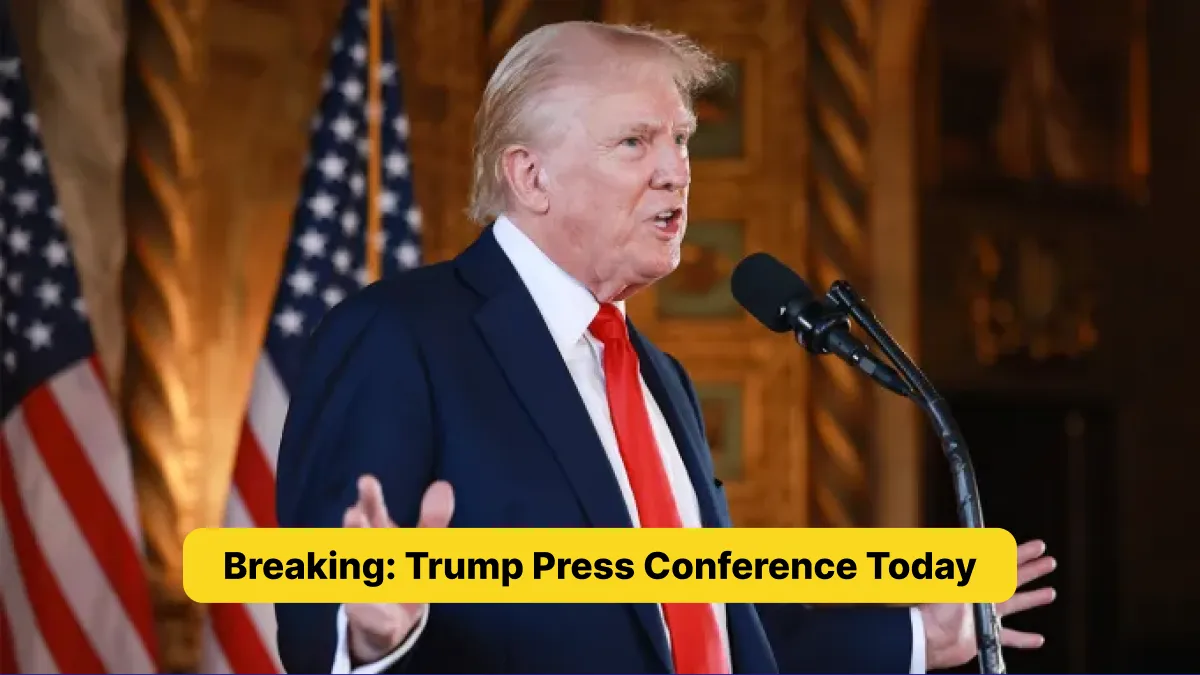 Breaking_ Trump Press Conference Today