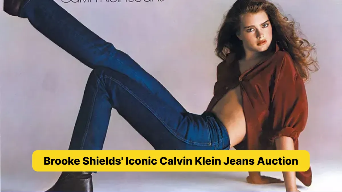 Brooke Shields' Iconic Calvin Klein Jeans Auction