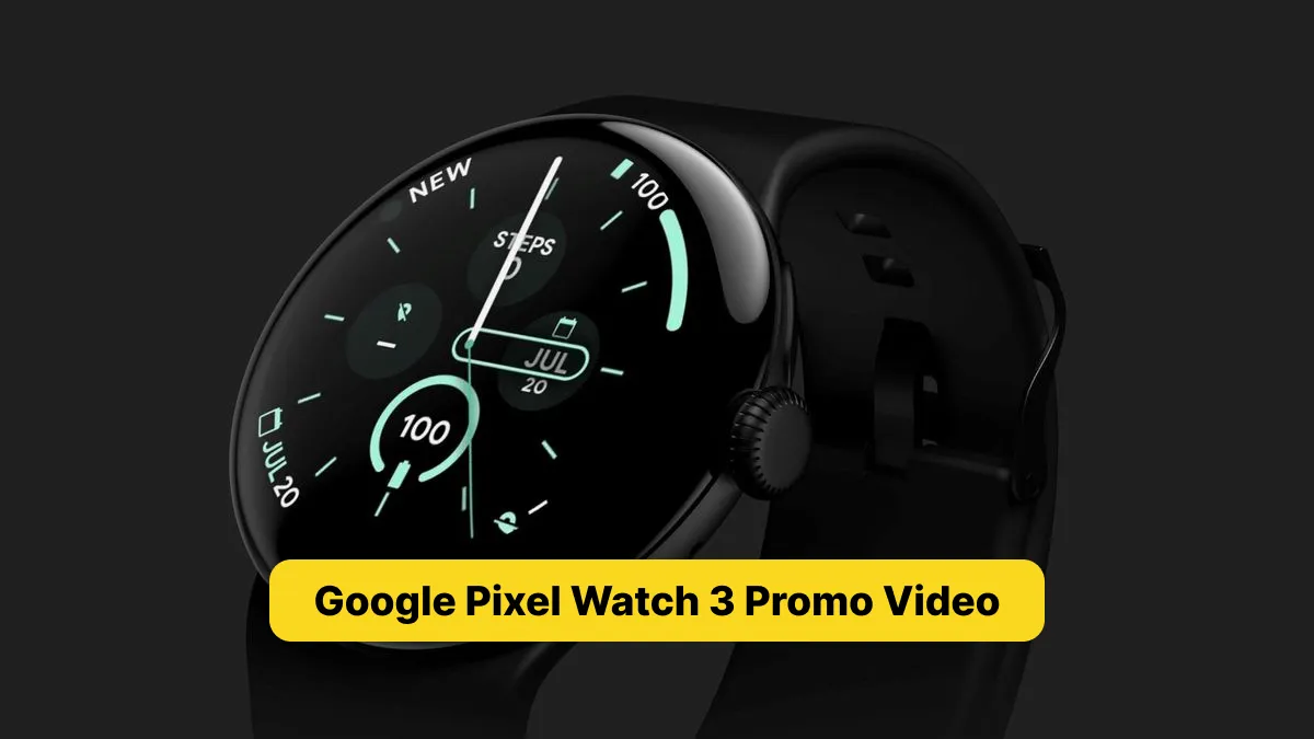 Google Pixel Watch 3 Promo Video