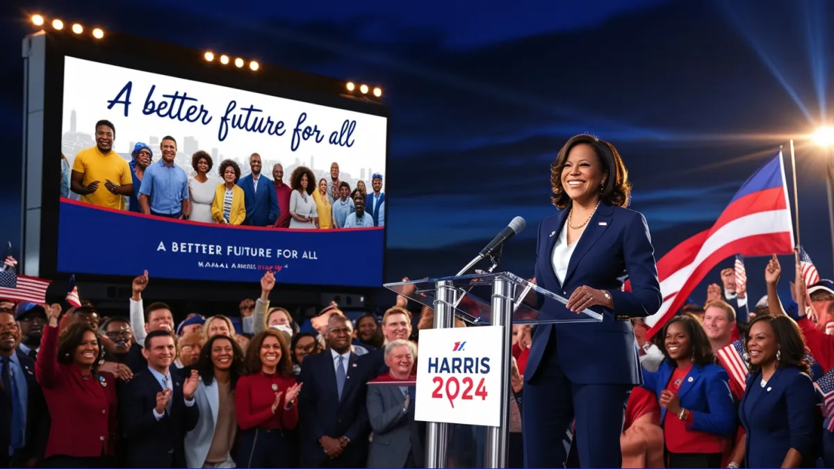 Harris Campaign Launches $90M Ad Buy to Boost 2024 Bid