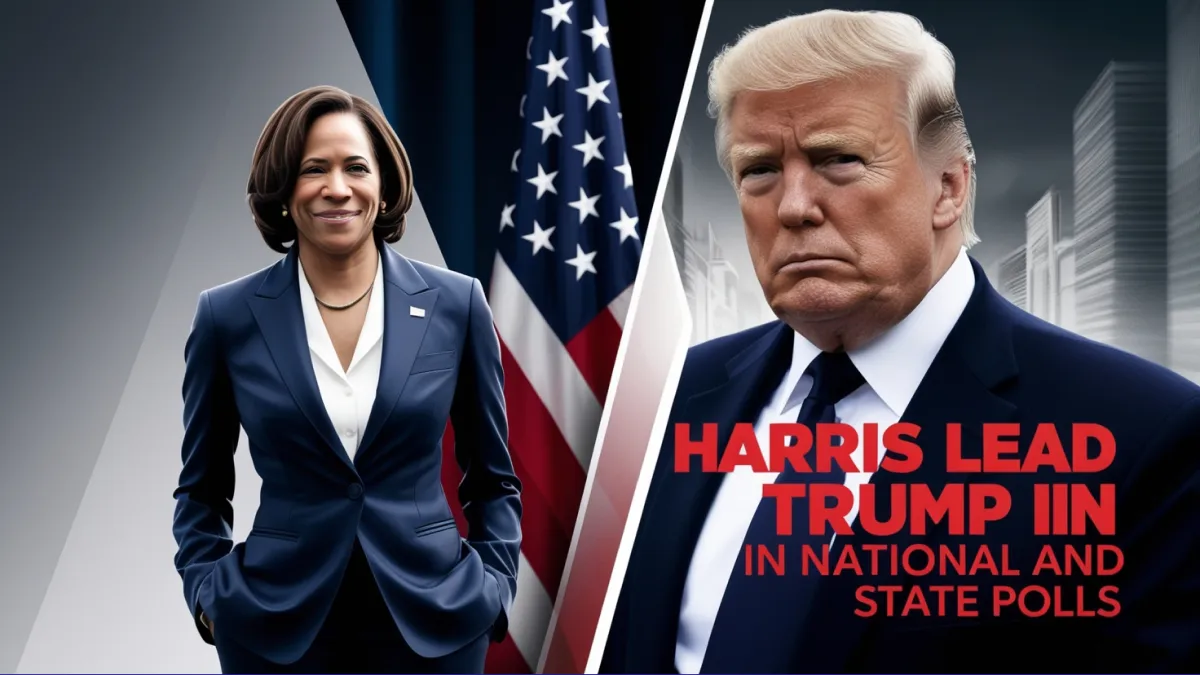 Harris Leads Trump in National and Swing State Polls