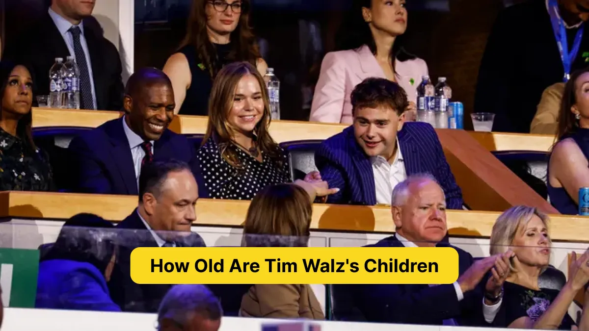 How Old Are Tim Walz's Children