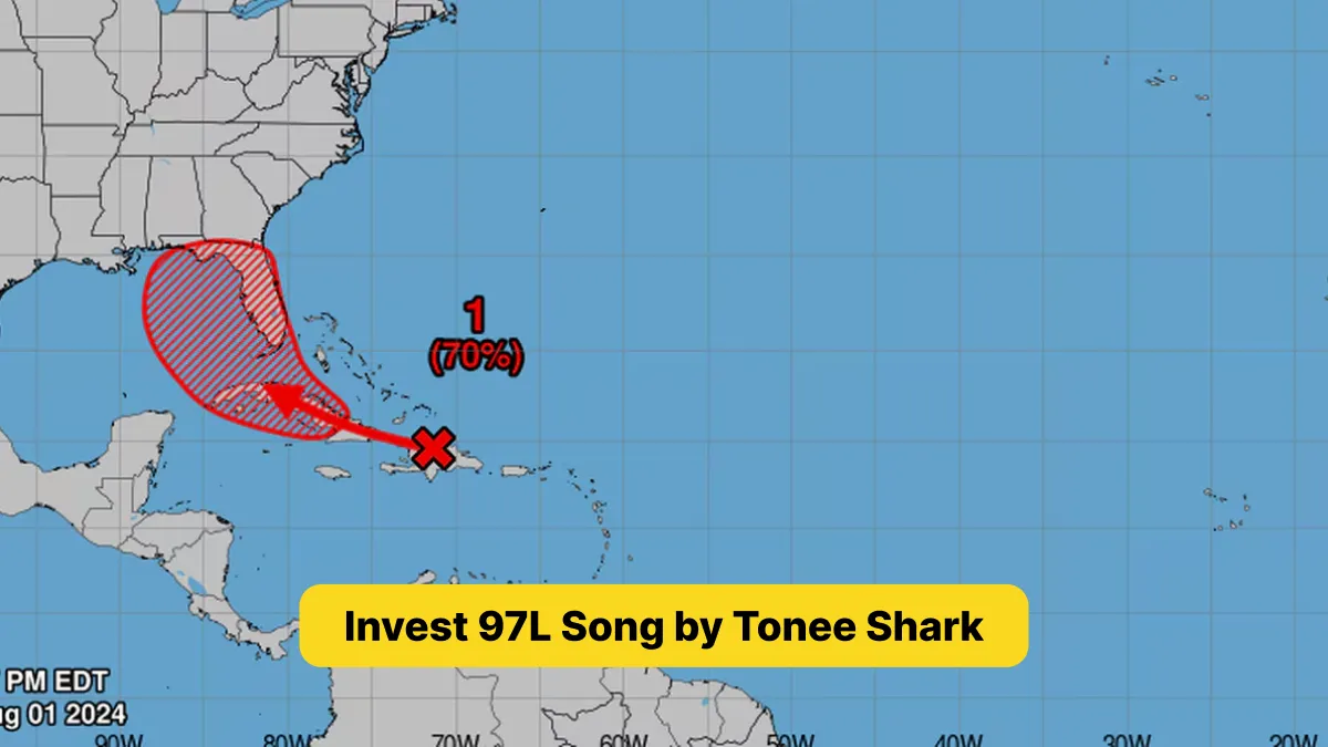 Invest 97L Song by Tonee Shark