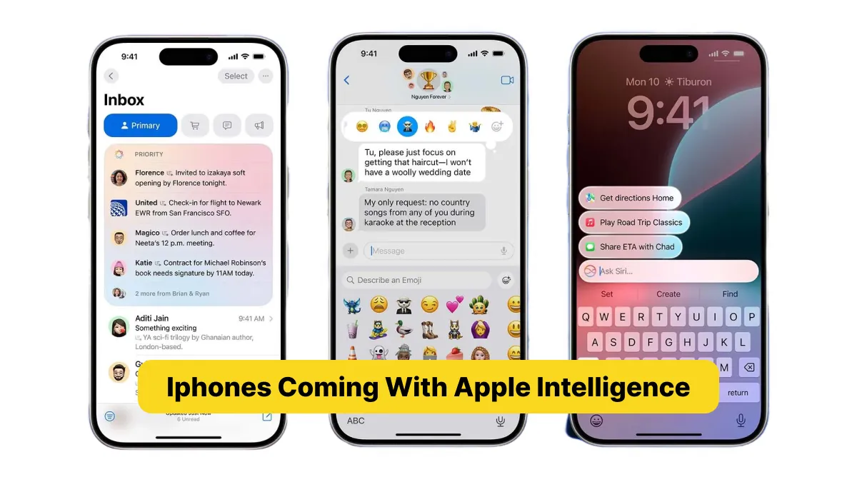 Iphones Coming With Apple Intelligence
