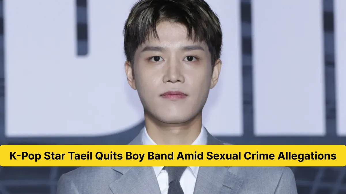 K-Pop Star Taeil Quits Boy Band Amid Sexual Crime Allegations