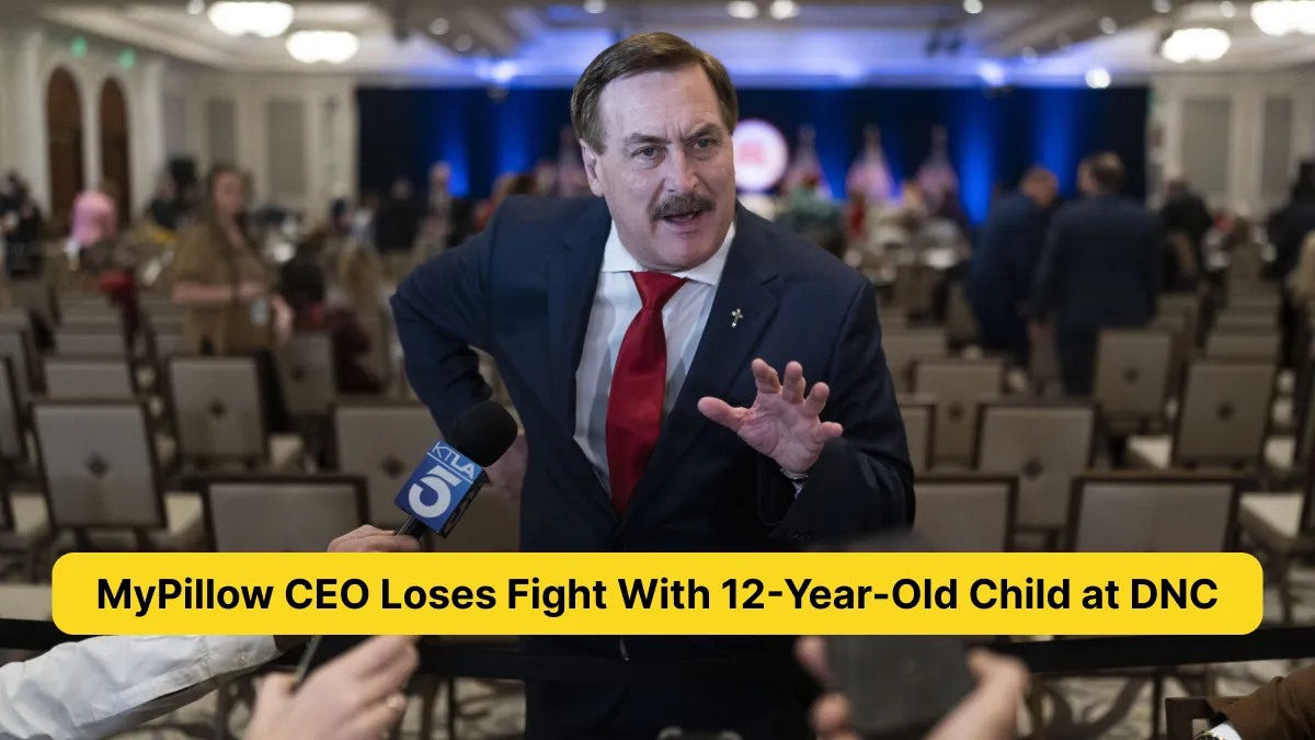 MyPillow CEO Loses Fight With 12-Year-Old Child at DNC