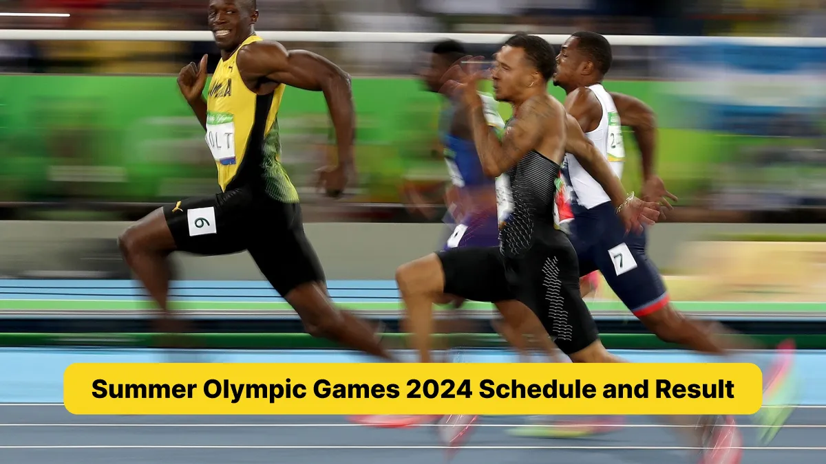 Summer Olympic Games 2024 Schedule and Result