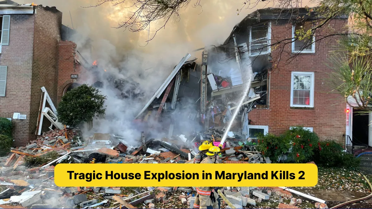 Tragic House Explosion in Maryland Kills 2