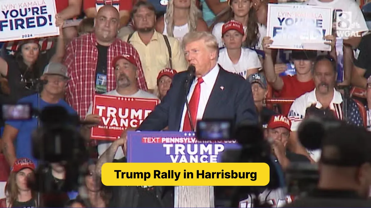 Trump Rally in Harrisburg