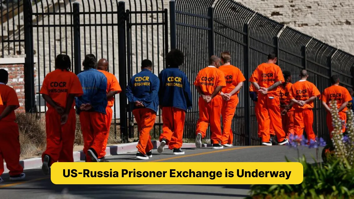 US-Russia Prisoner Exchange is Underway