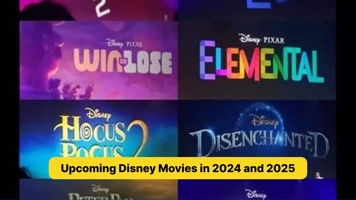 Upcoming Disney Movies in 2024 and 2025