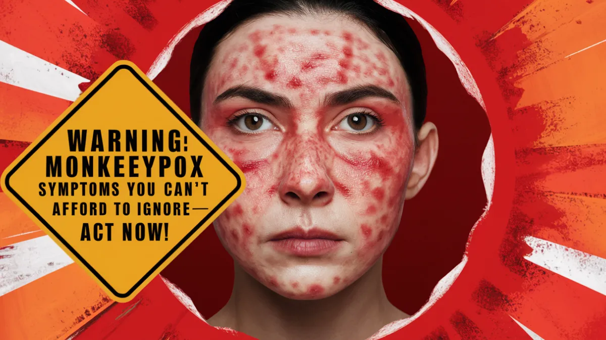 Warning_ Monkeypox Symptoms You Can't Afford to Ignore—Act Now!