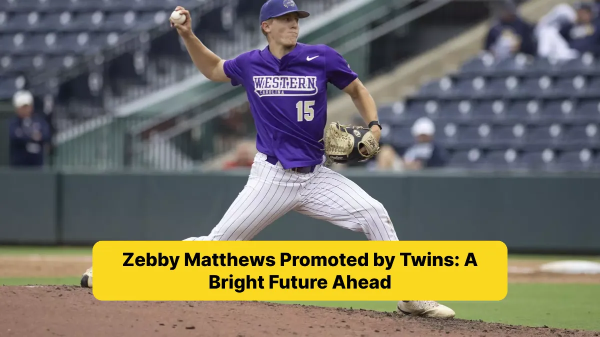 Zebby Matthews Promoted by Twins_ A Bright Future Ahead