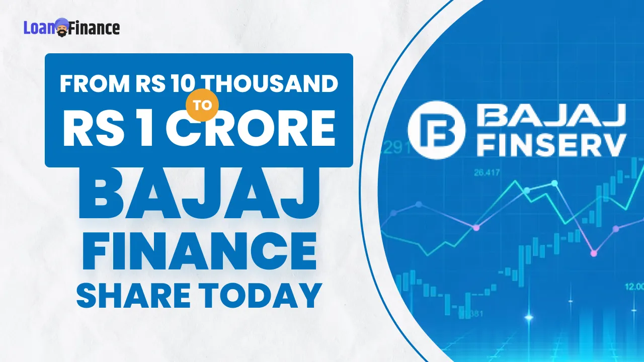 Bajaj Finance Share Today _ Journey From Rs 10 Thousand To Rs 1 Crore In 21 Years